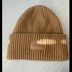 Gold Beanie from H&M - Barely Worn